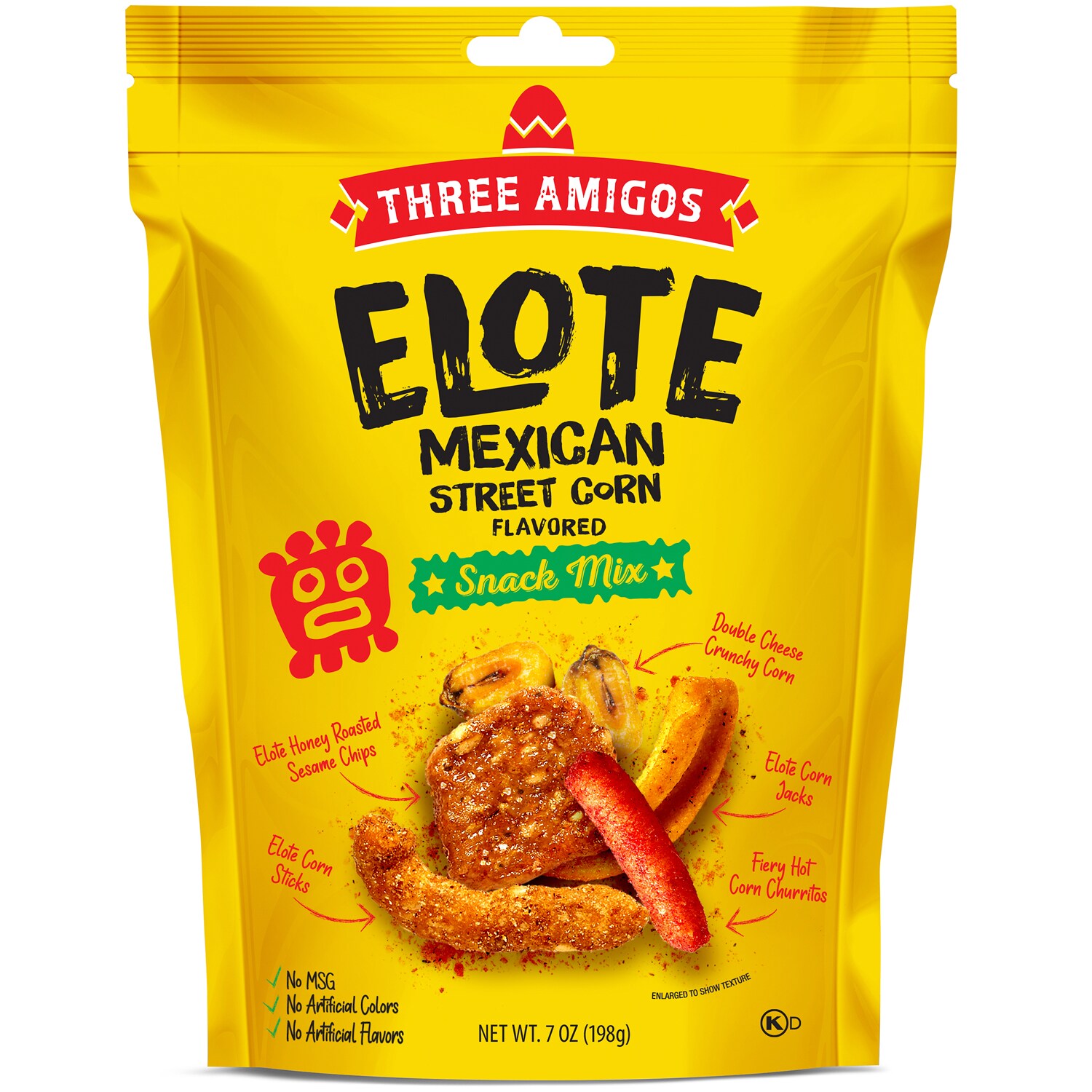 Three Amigos Elote Mexican Street Corn Snack Mix