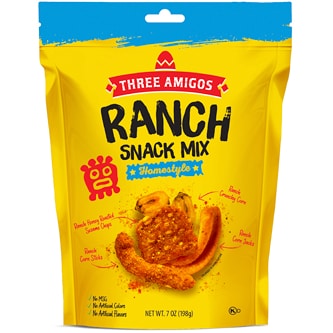 Three Amigos Snack Mix, Ranch Homestyle