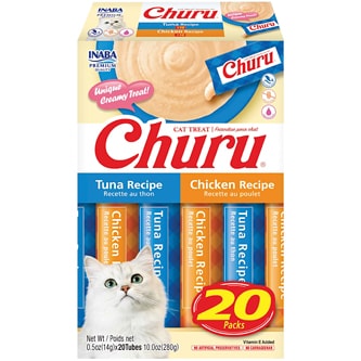 Inaba Churu Cat Treat, Tuna & Chicken Recipe