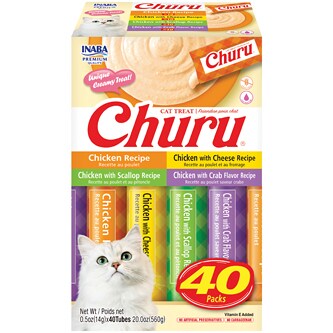 Inaba Churu Cat Treat, Chicken Variety Pack