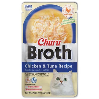 Inaba Churu Broth, Chicken & Tuna Recipe