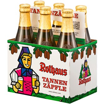 Rothaus Tannenzapfle Pils, Bottles