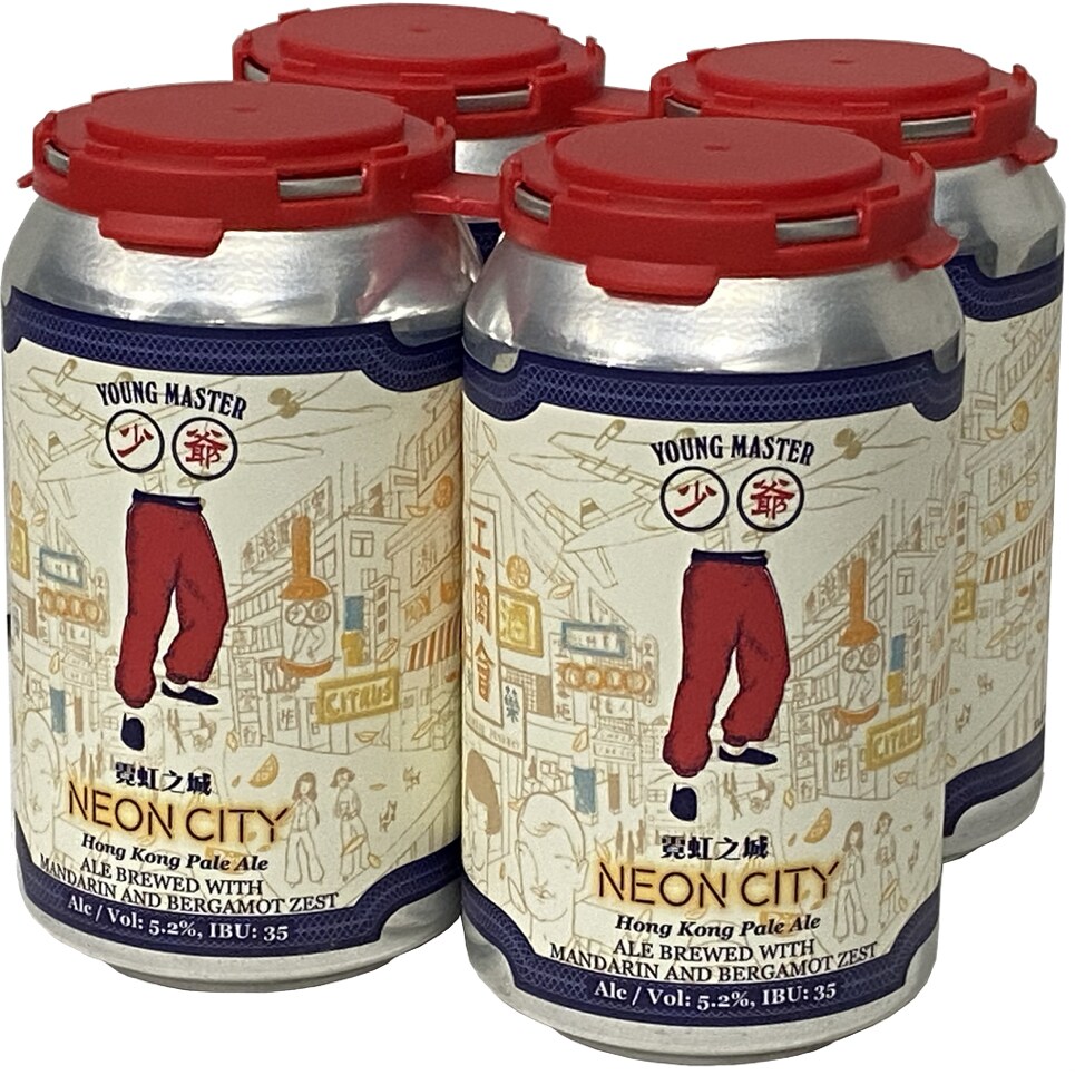 Young Master Neon City Hong Kong Pale Ale, Cans