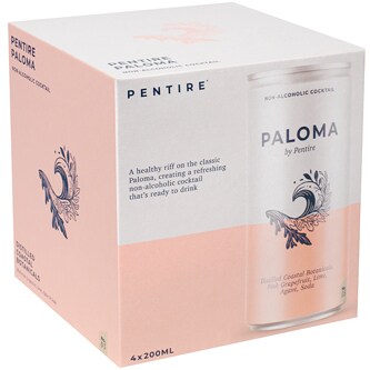Pentire Non-Alcoholic Paloma, Cans