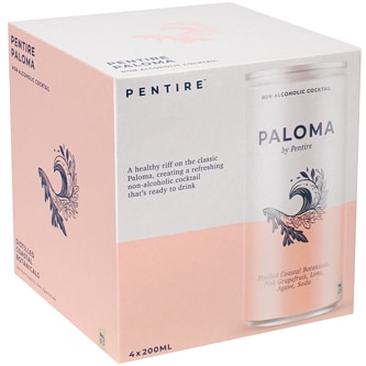 Pentire Non-Alcoholic Paloma, Cans
