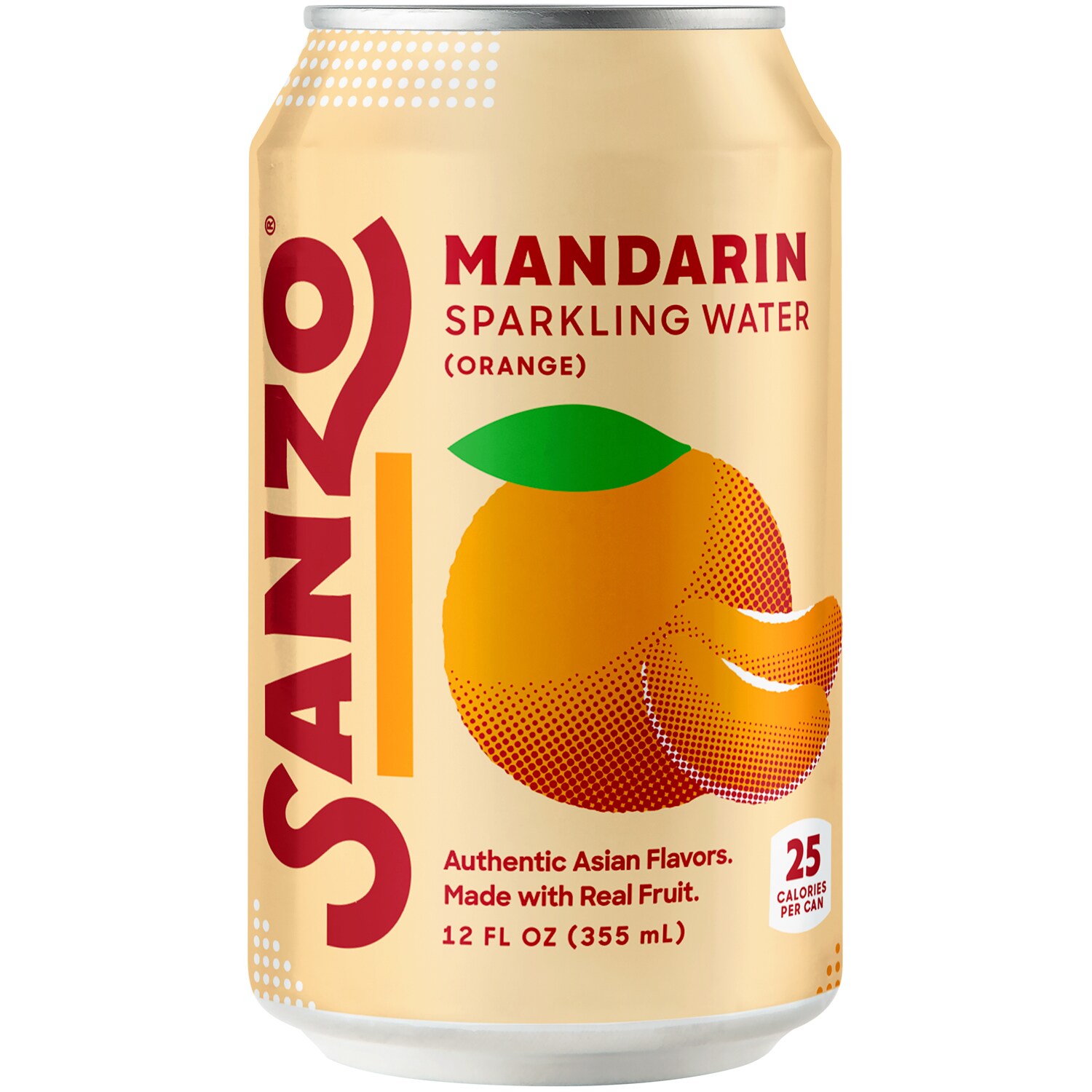 Sanzo Sparkling Water, Mandarin, Can