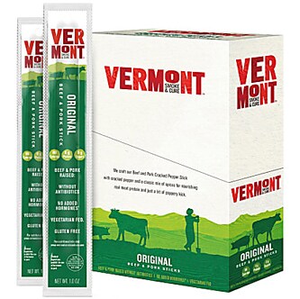 Vermont Smoke and Cure Beef & Pork Sticks, Original