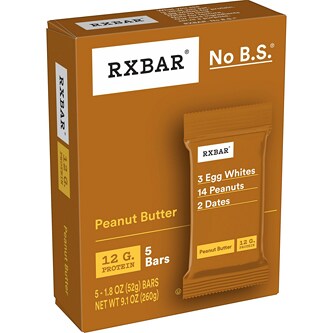 RXBAR Protein Bar, Peanut Butter