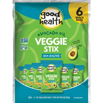 Good Health Avocado Oil Veggie Stix, Sea Salted
