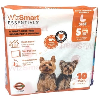 WizSmart Essentials Pads, Large Size