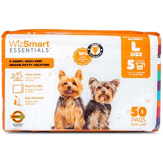 WizSmart Essentials Pads, Large Size