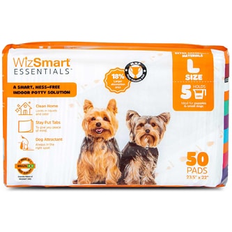 WizSmart Essentials Pads, Large Size