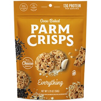 ParmCrisps Oven-Baked Cheese Snack, Everything