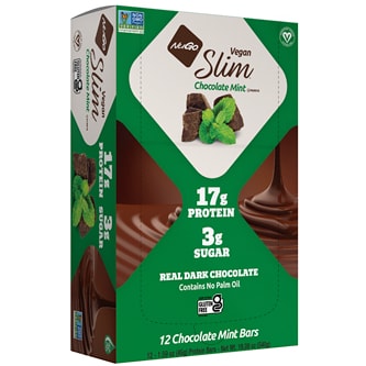 NuGo Slim Protein Bar, Chocolate Mint