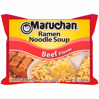 Maruchan Ramen Noodle Soup, Beef