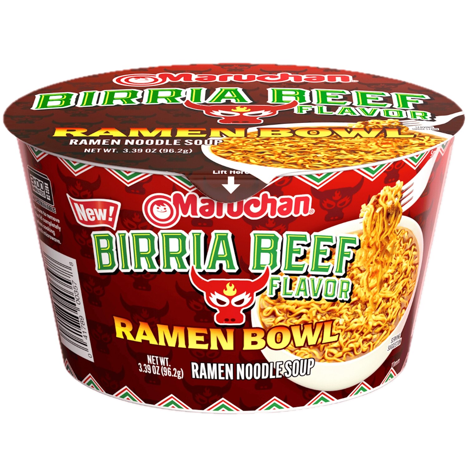 Maruchan Ramen Bowl, Birria Beef Flavor