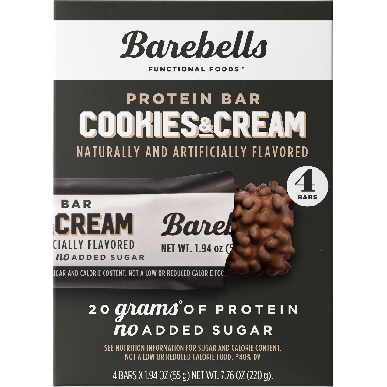 Barebells Protein Bar, Cookies & Cream