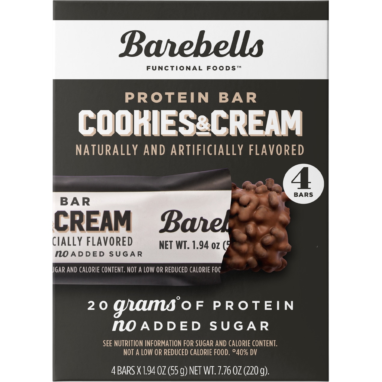 Barebells Protein Bar, Cookies & Cream
