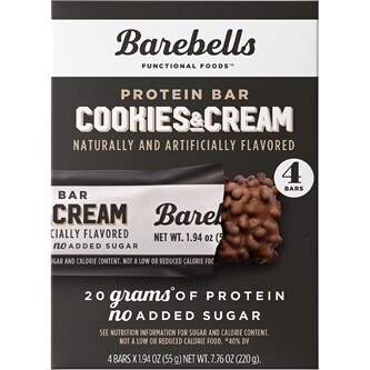 Barebells Protein Bar, Cookies & Cream