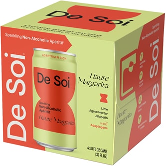 De Soi Sparkling Non-Alcoholic Apéritif, Haute Margarita, Cans