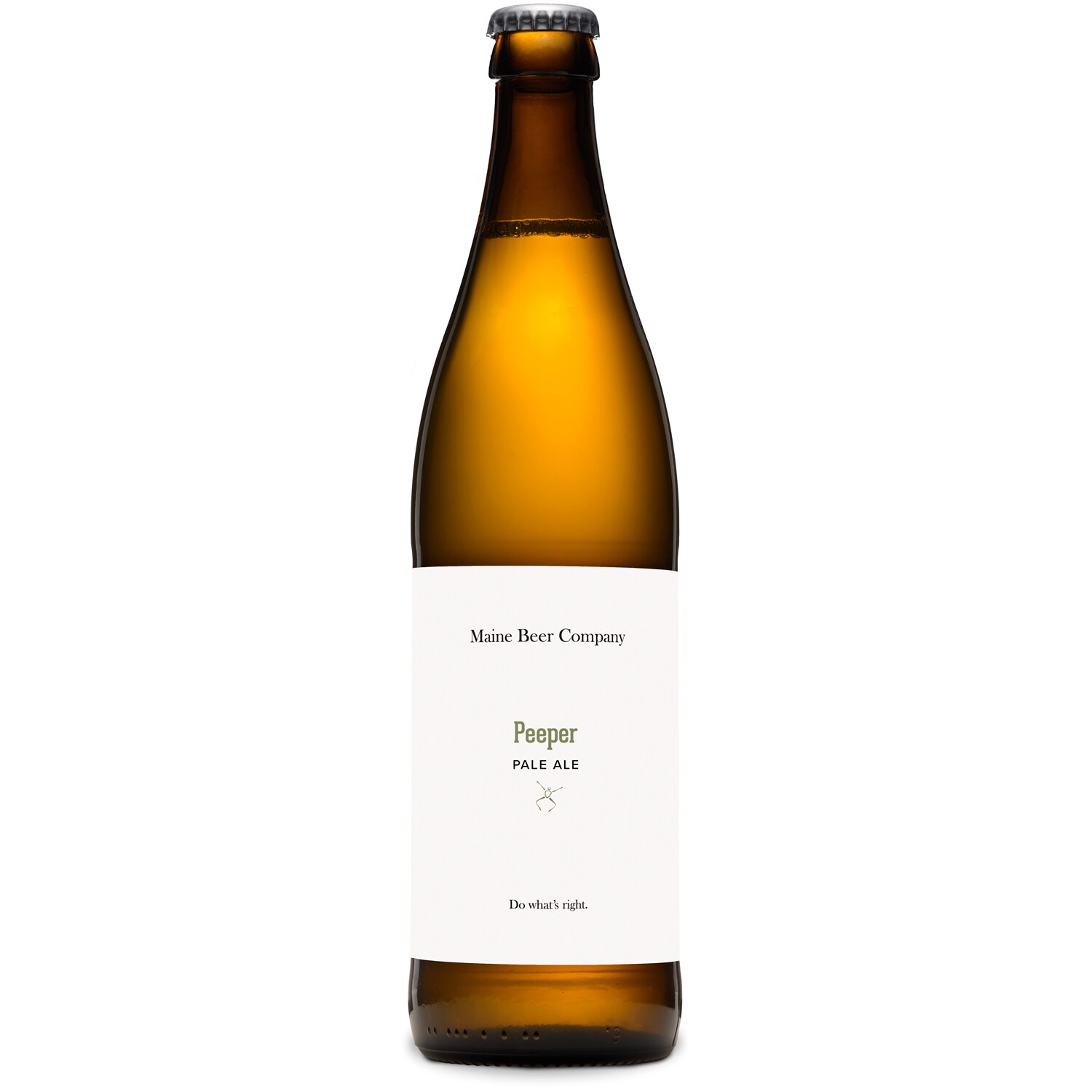 Maine Beer Company Peeper Pale Ale, Glass Bottle