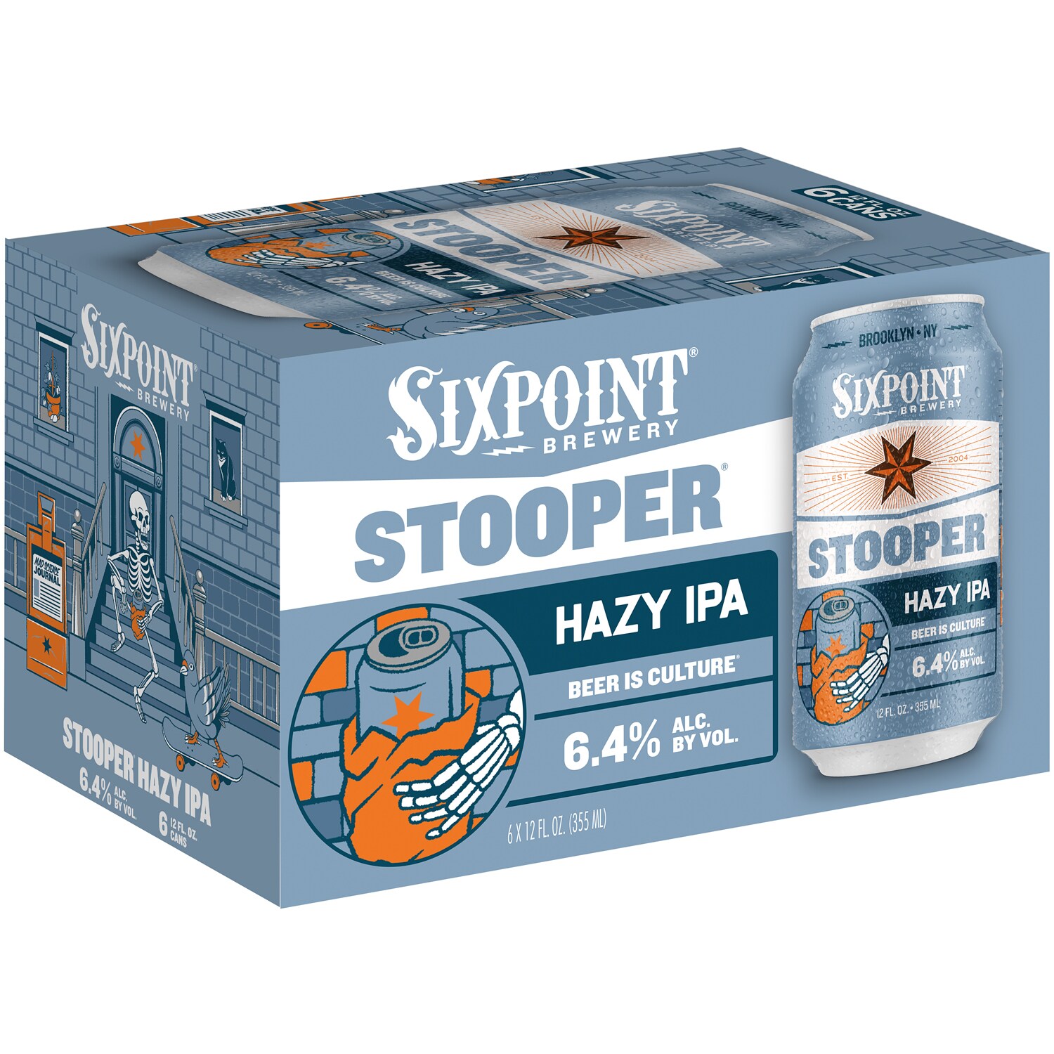 Sixpoint Brewery Stooper Hazy IPA, Cans