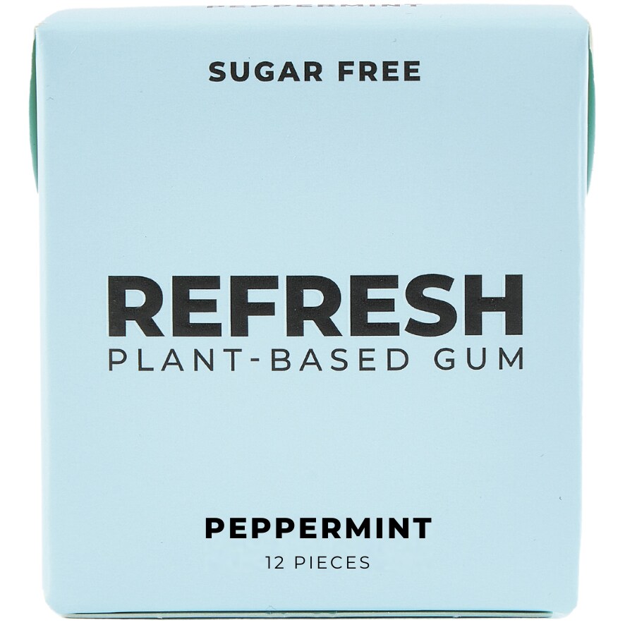 Refresh Plant-Based Gum, Peppermint