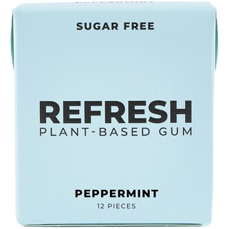 Refresh Plant-Based Gum, Peppermint
