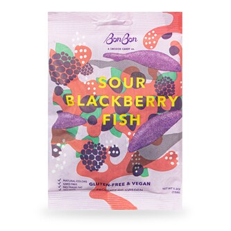 Bon Bon Candy, Sour Blackberry Fish
