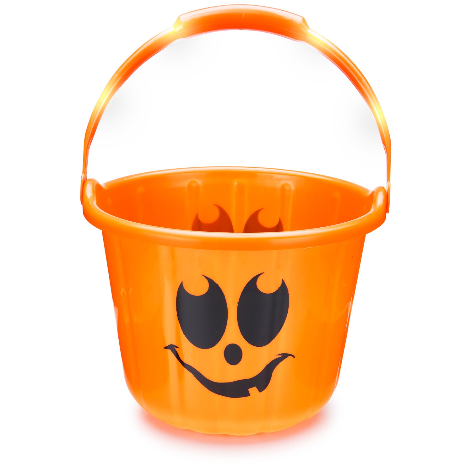 Amscan Halloween Trick Or Treat Light Up Bucket, image 1 of 2 slides