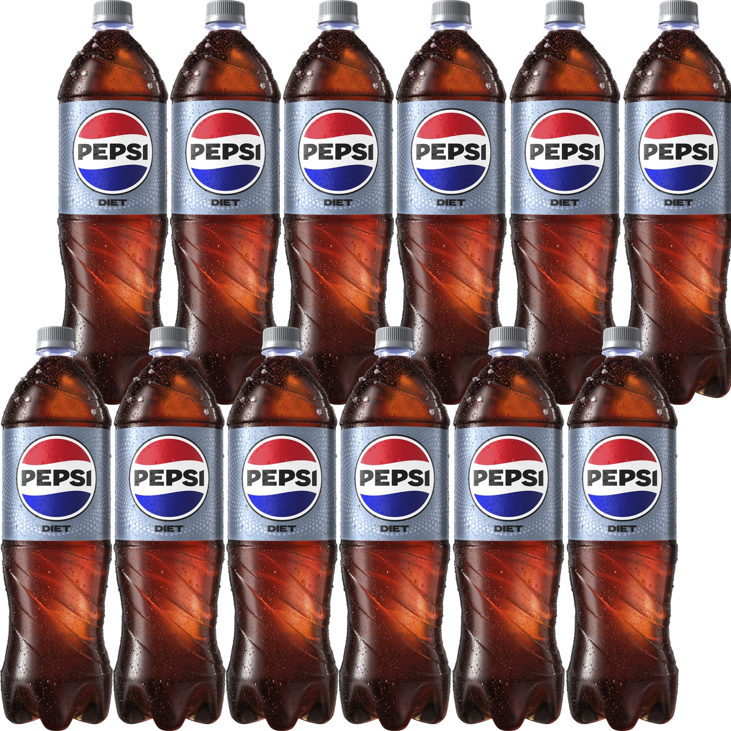 Diet Pepsi Cola, Plastic Bottles