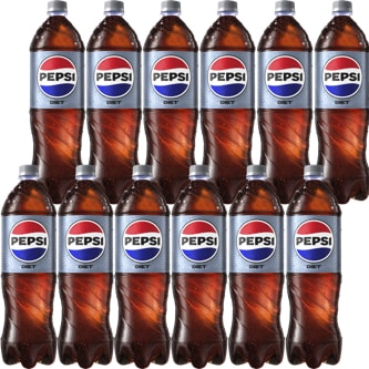 Diet Pepsi Cola, Plastic Bottles