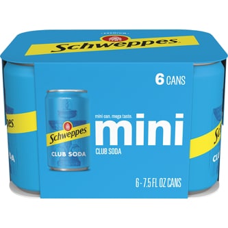 Schweppes Club Soda, Mini Cans