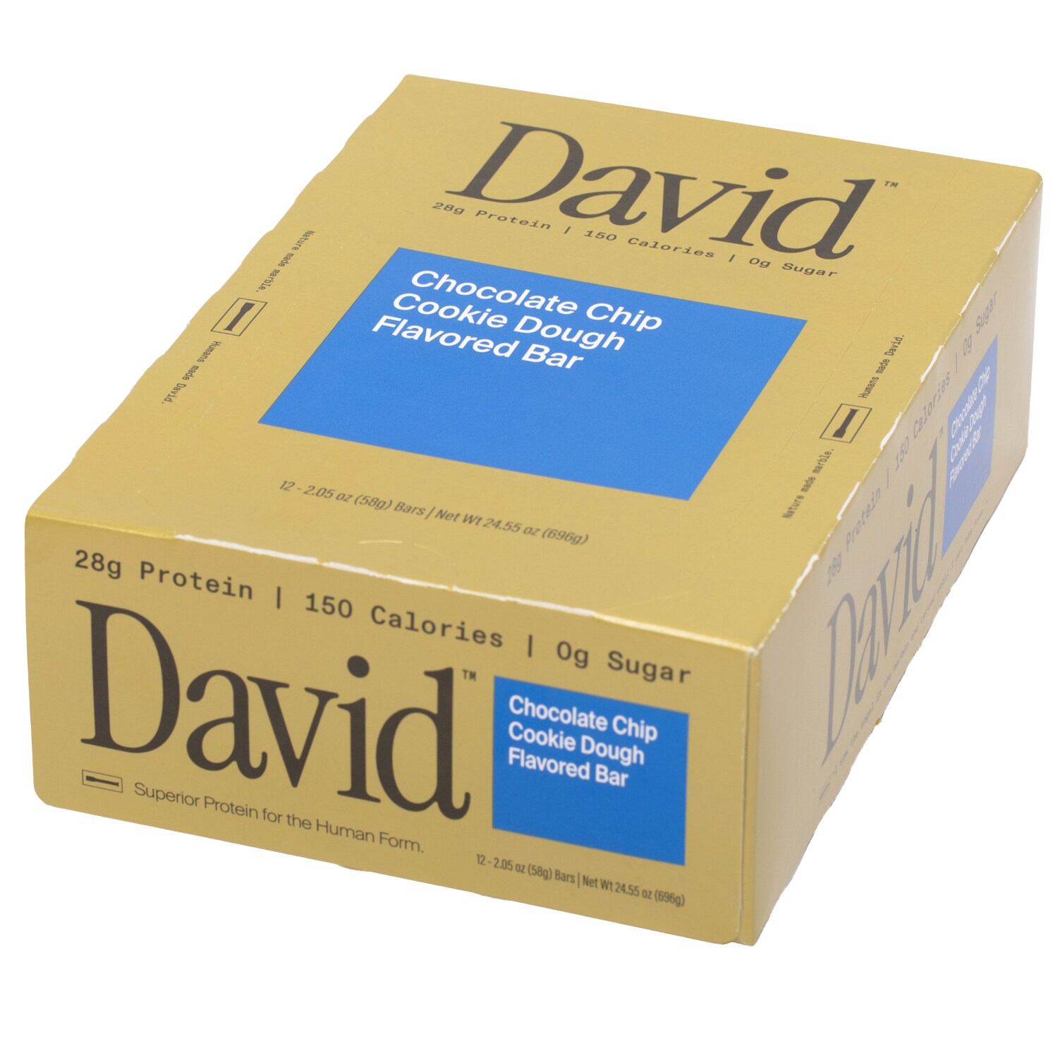 David Protein Bars, Chocolate Chip Cookie Dough