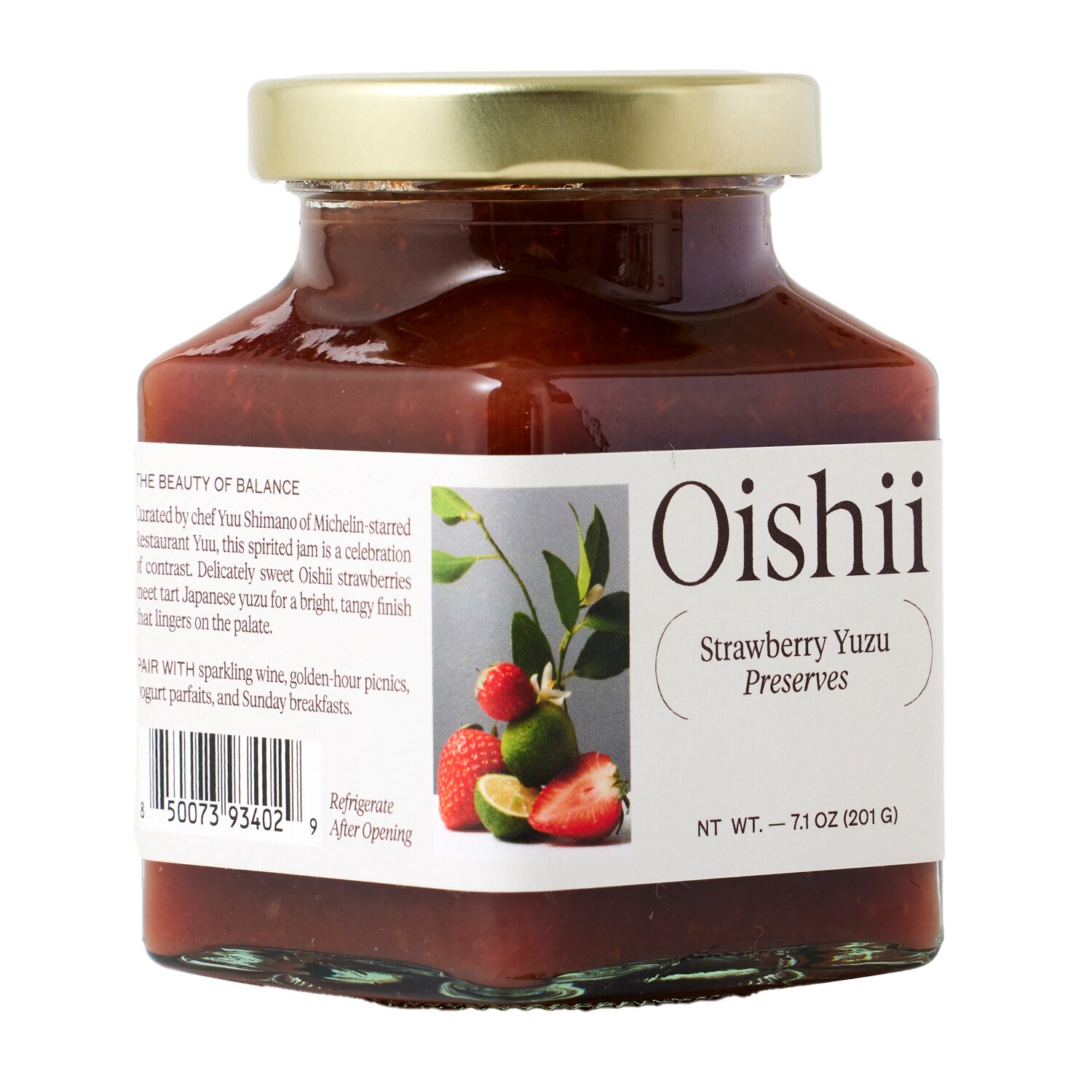 Oishii Strawberry Yuzu Preserves