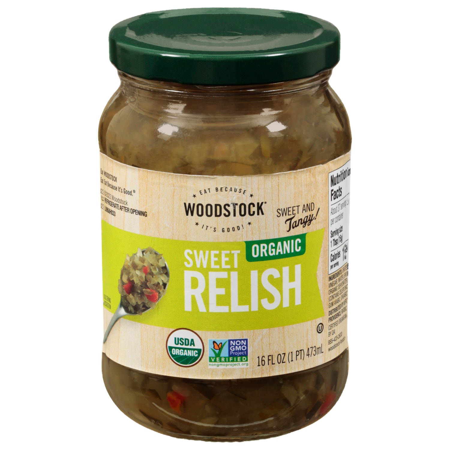 Woodstock Organic Sweet Relish
