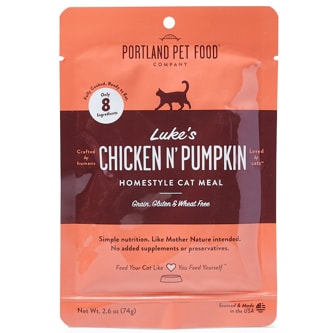 Portland Luke's Homestyle Cat Meal, Chicken N' Pumpkin