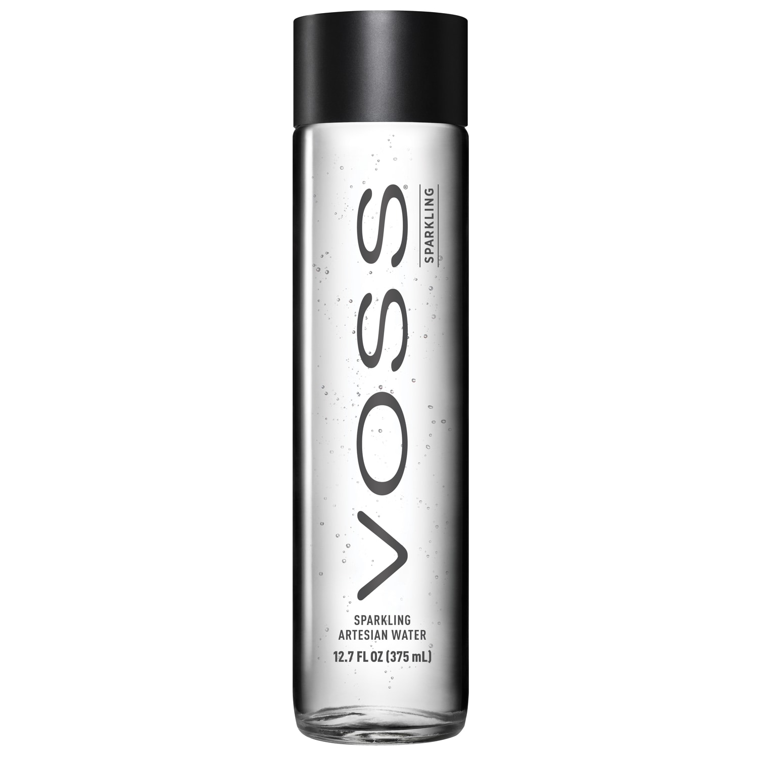 Voss Sparkling Water, Glass Bottle