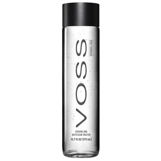 Voss Sparkling Water, Glass Bottle