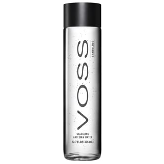 Voss Sparkling Water, Glass Bottle