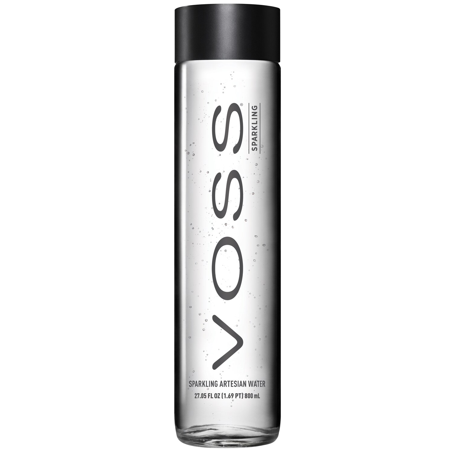 Voss Sparkling Water, Glass Bottle