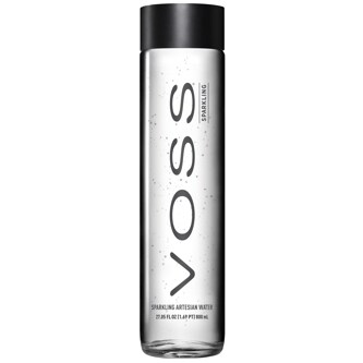 Voss Sparkling Water, Glass Bottle