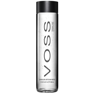 Voss Sparkling Water, Glass Bottle
