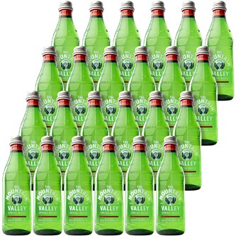The Mountain Valley Spring Water, Glass Bottles