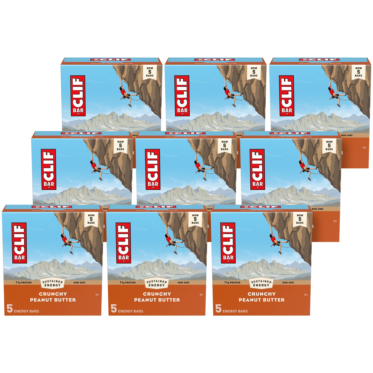 Clif Energy Bars, Crunchy Peanut Butter