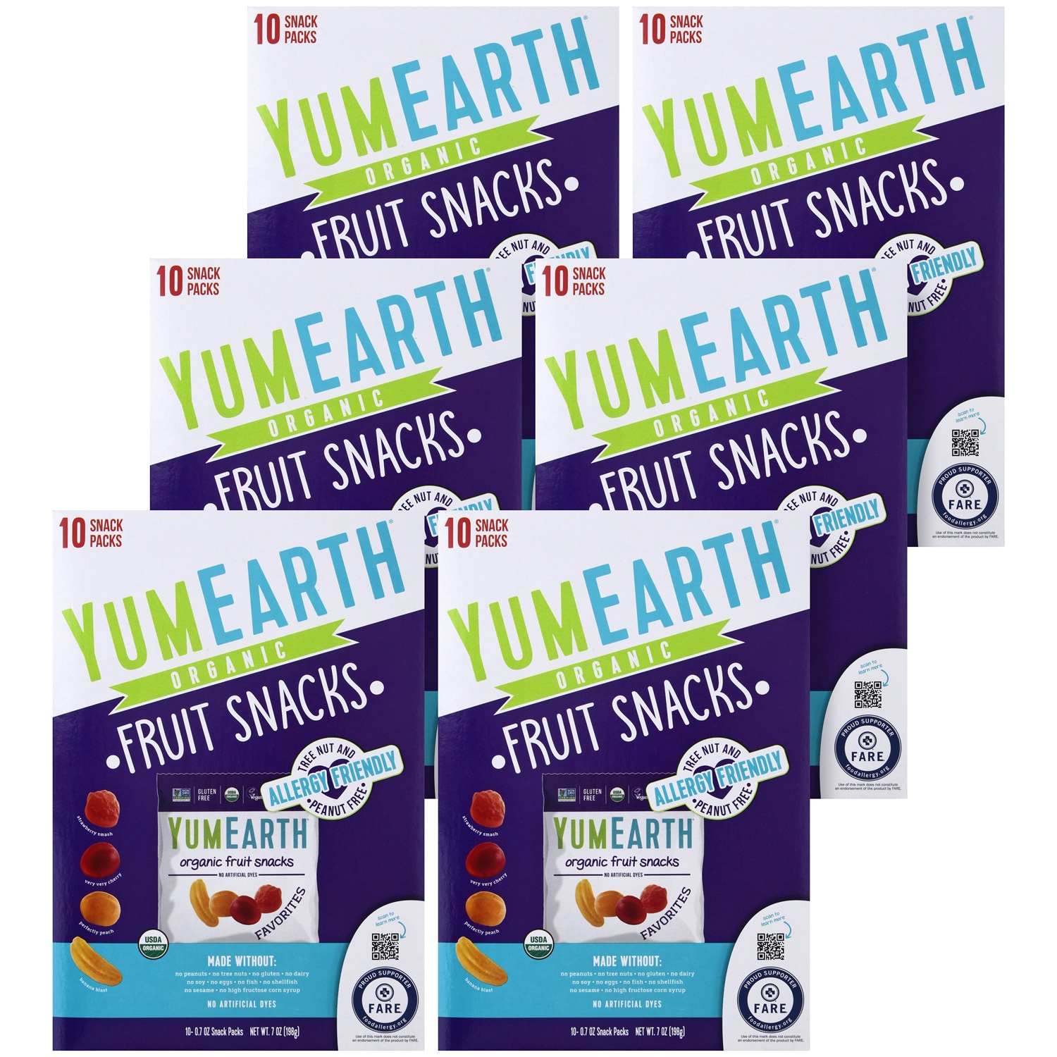 Yum Earth Organic Fruit Snacks, Favorites