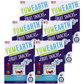 Yum Earth Organic Fruit Snacks, Favorites