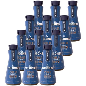 La Colombe Unsweetened Cold Brew, Medium Roast, Plastic Bottles