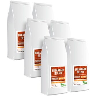 Just FreshDirect Ground Coffee, Breakfast Blend 