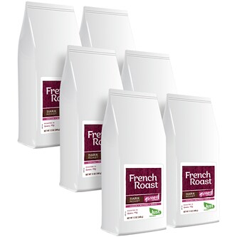 Just FreshDirect Ground Coffee, French Roast